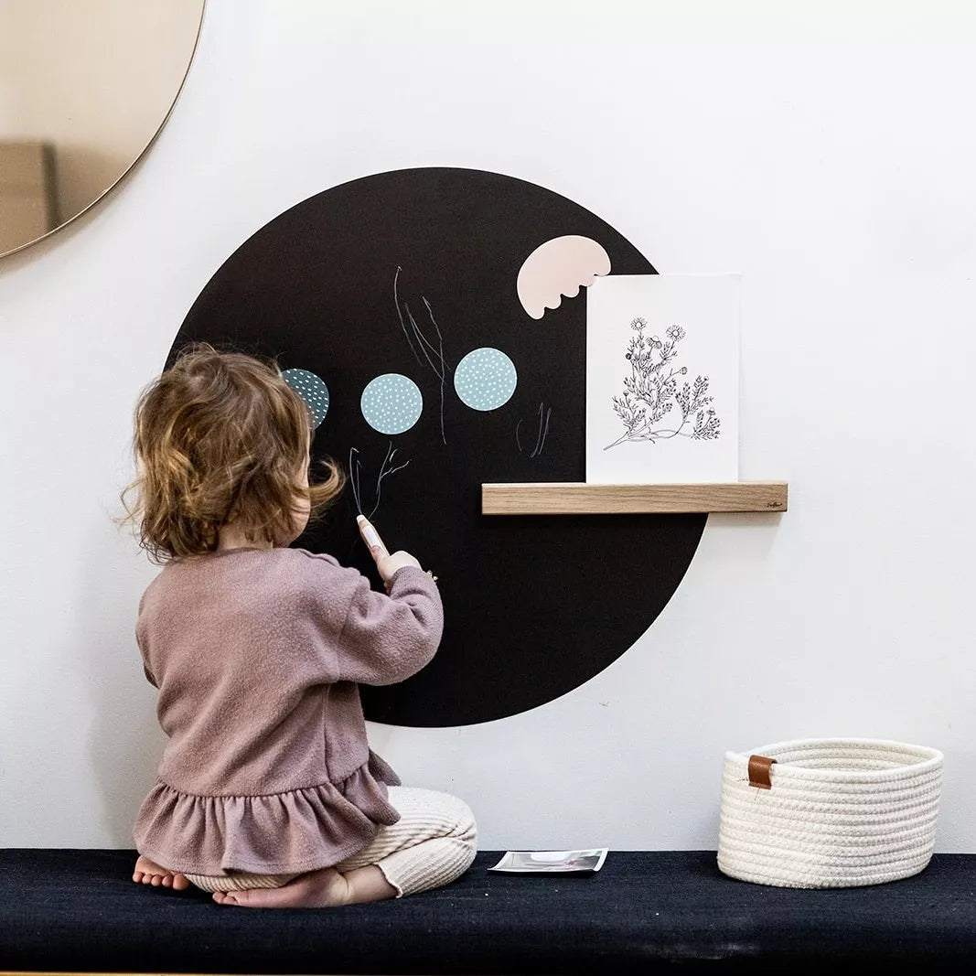 MAGNETISCHE MUURSTICKER | CIRKEL | 56x56CM