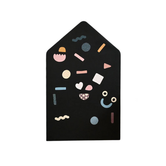 MAGNETISCHE MUURSTICKER | HUIS | 58x92CM