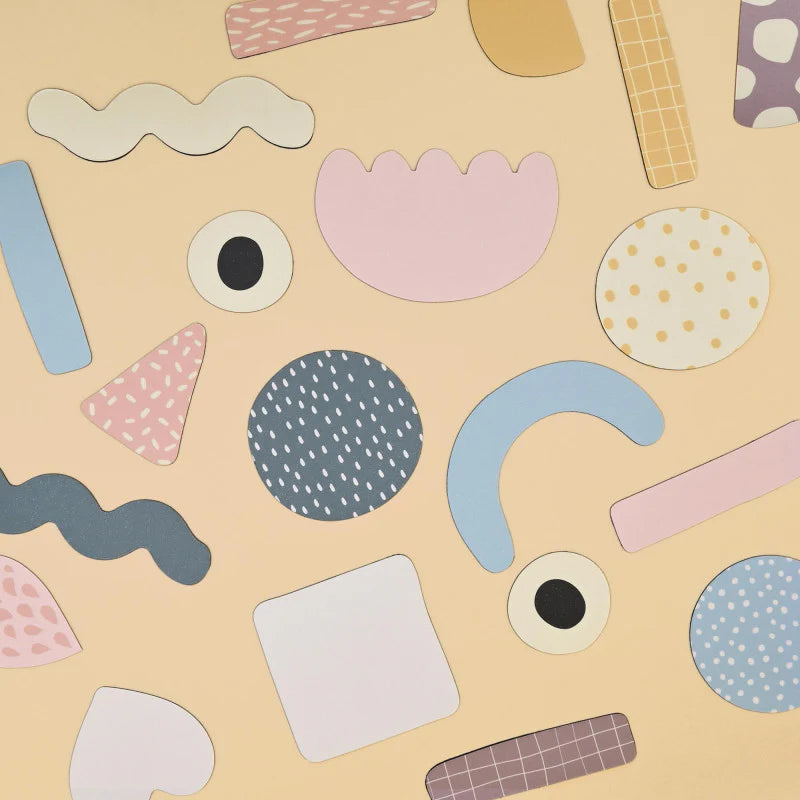 MAGNETISCHE MUURSTICKER | HUIS | 58x92CM