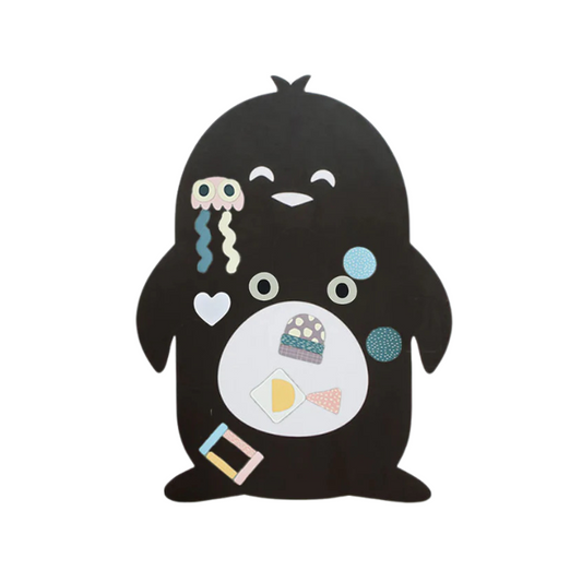 MAGNETISCHE MUURSTICKER | PINGUÏN | 60x81CM