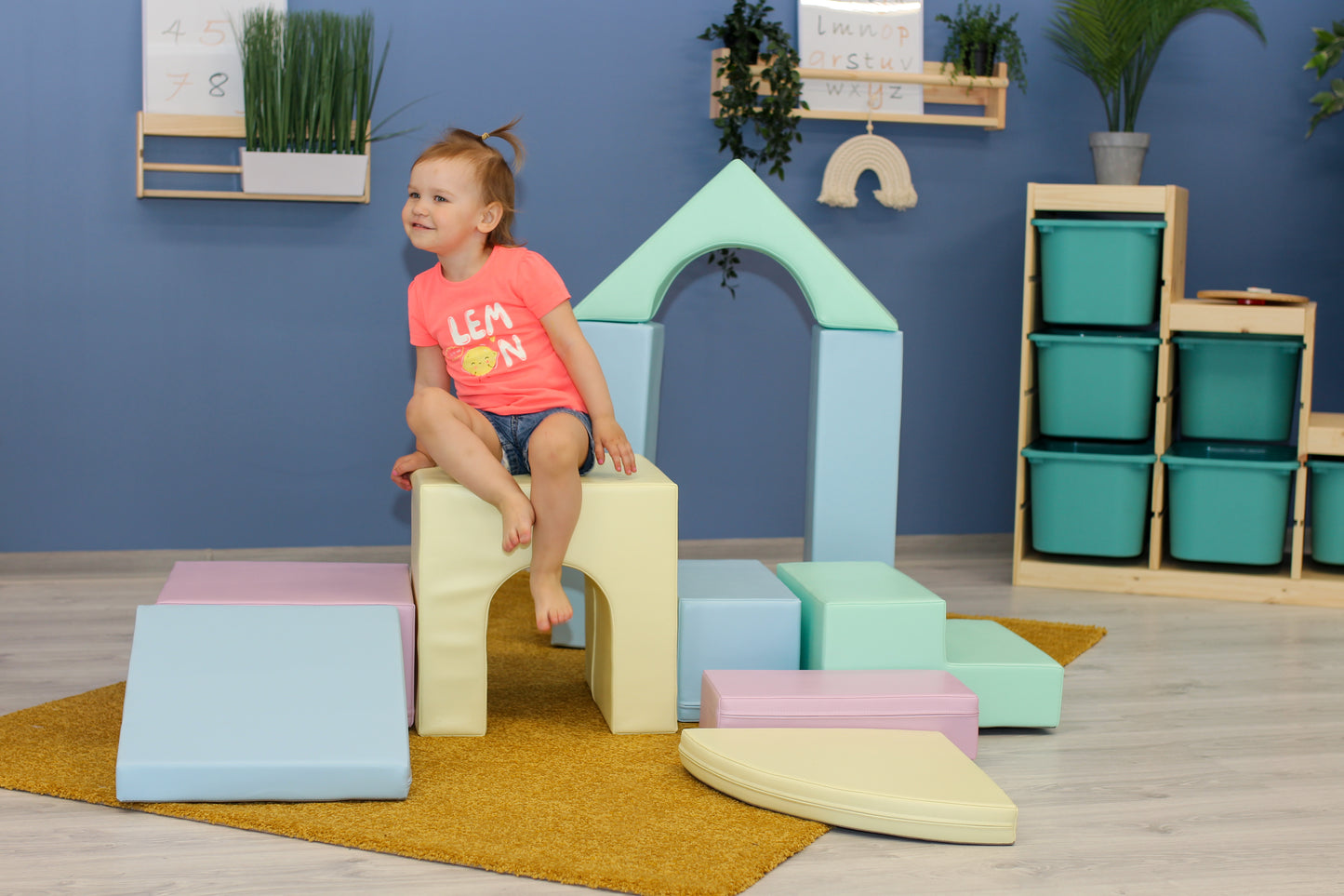 FOAMBLOKKEN | SET VAN 10 | LIGHT PASTEL