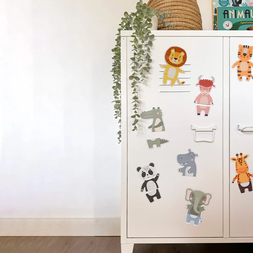 MAGNETISCHE FIGUURTJES | SAFARI DIEREN