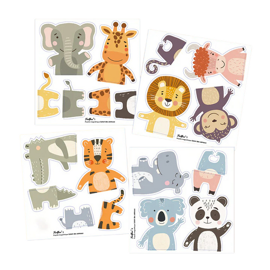 MAGNETISCHE FIGUURTJES | SAFARI DIEREN