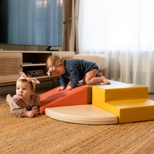 FOAMBLOKKEN | SET VAN 5 | PASTEL PINK