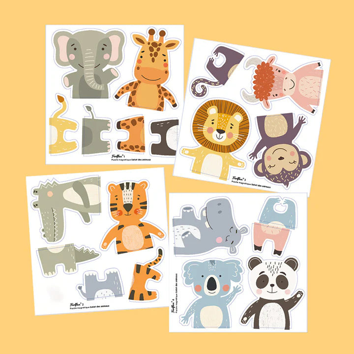 MAGNETISCHE FIGUURTJES | SAFARI DIEREN