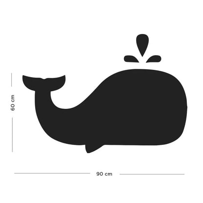 MAGNETISCHE MUURSTICKER | WALVIS | 90x60CM