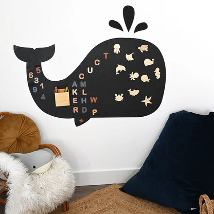 MAGNETISCHE MUURSTICKER | WALVIS | 90x60CM