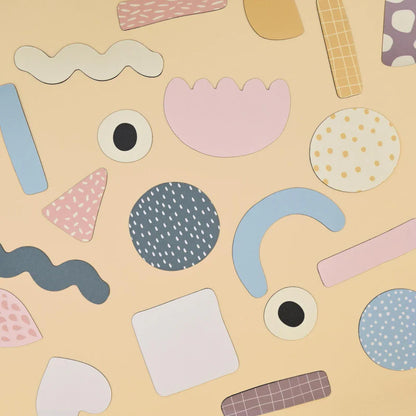 MAGNETISCHE MUURSTICKER | HUIS | 58x92CM