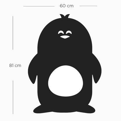 MAGNETISCHE MUURSTICKER | PINGUÏN | 60x81CM