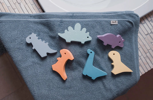 BADSPEELTJES | DINO'S | SET VAN 6