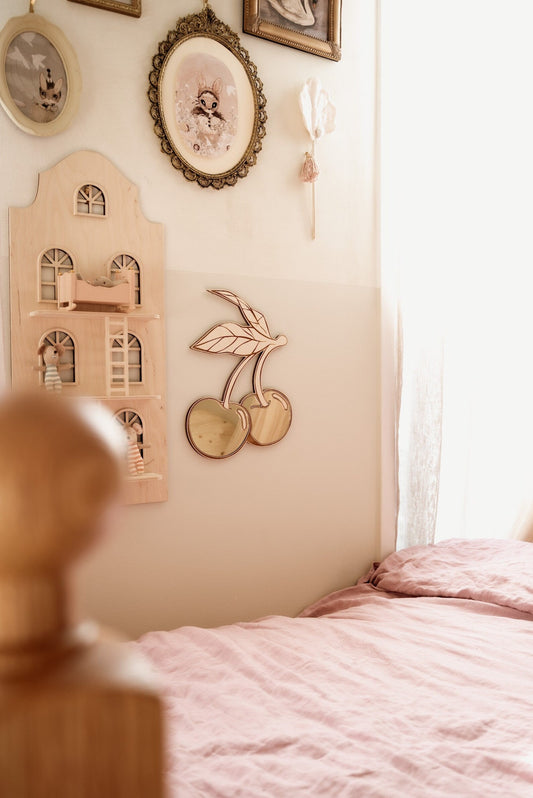 SPIEGEL | KERS | 30X30CM | GOUD